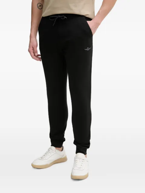 Aeronautica Militare logo-embroidered drawstring track pants