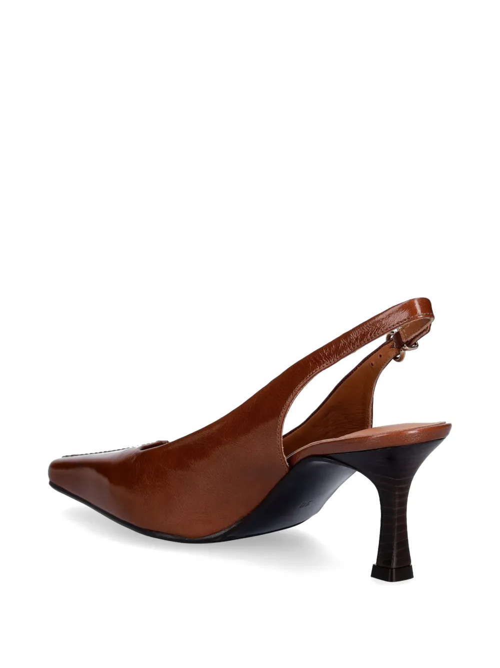 BILLI BI slingback square-toe pumps Bruin