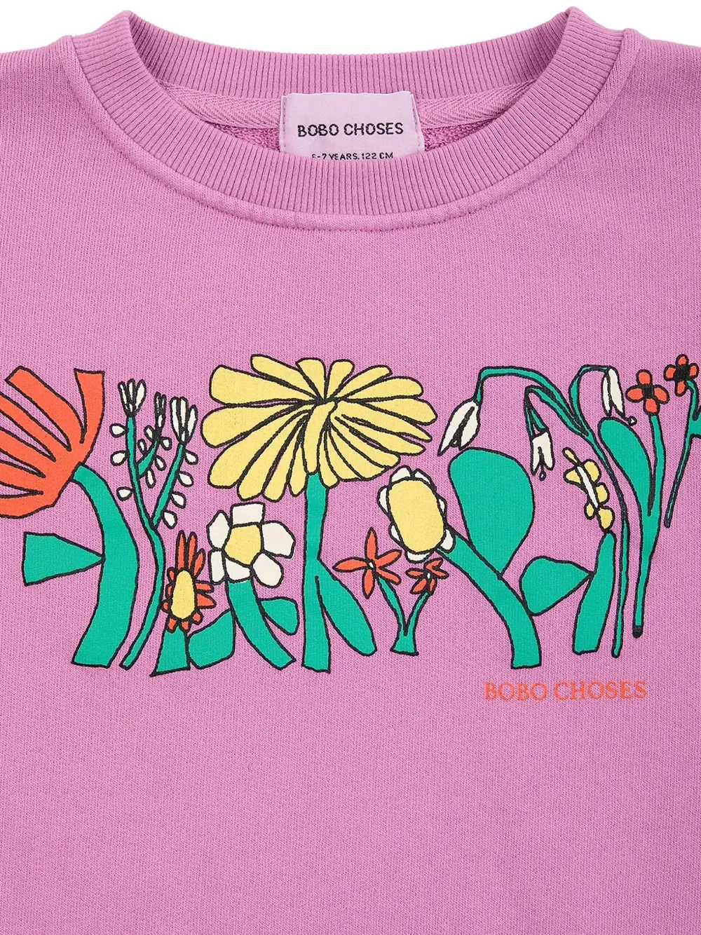 Bobo Choses Herbalist trui met bloemen-print Roze