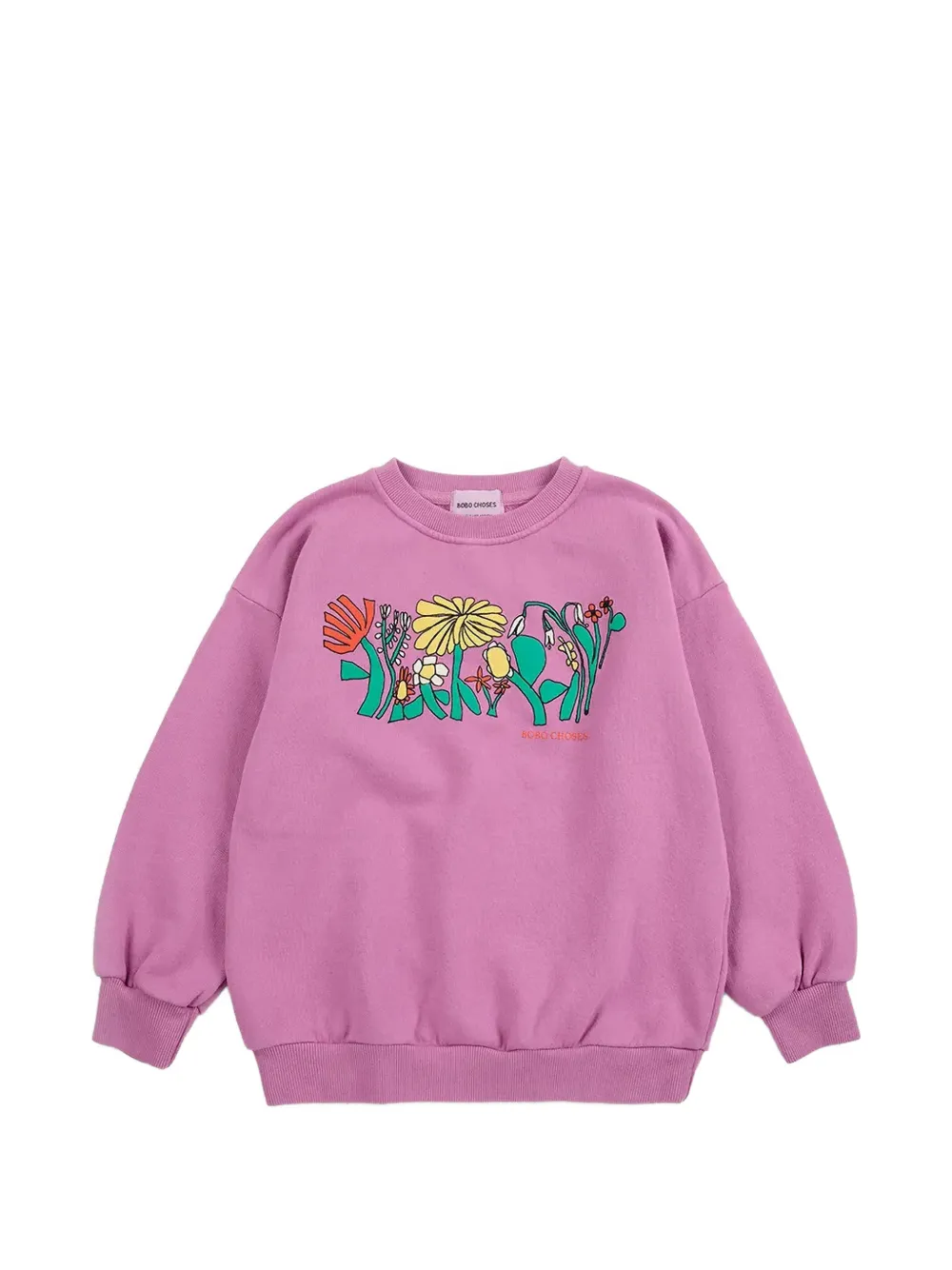 Bobo Choses Herbalist floral-print sweater - Rose Bobo Choses Herbalist floral-print sweater - Rose
