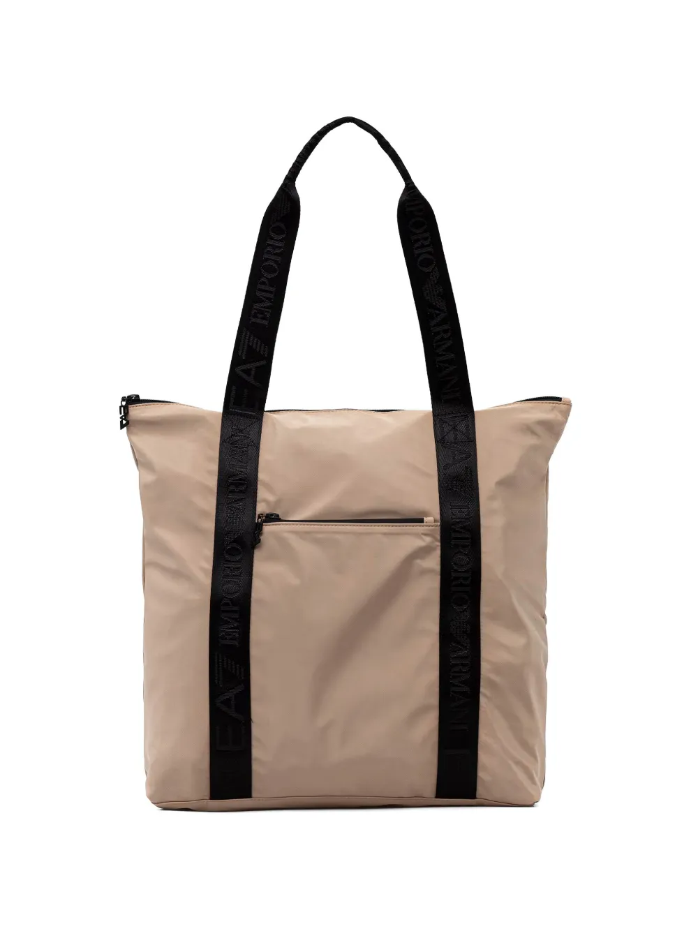 Ea7 Emporio Armani Borsa tote con stampa - Toni neutri