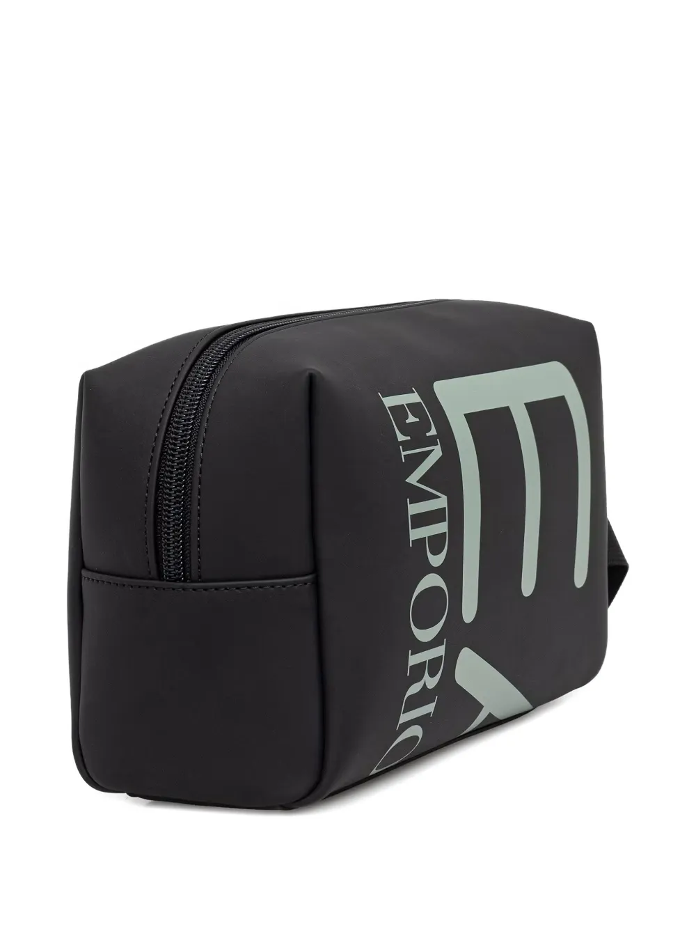 Ea7 Emporio Armani Make-up tas met logoprint Zwart