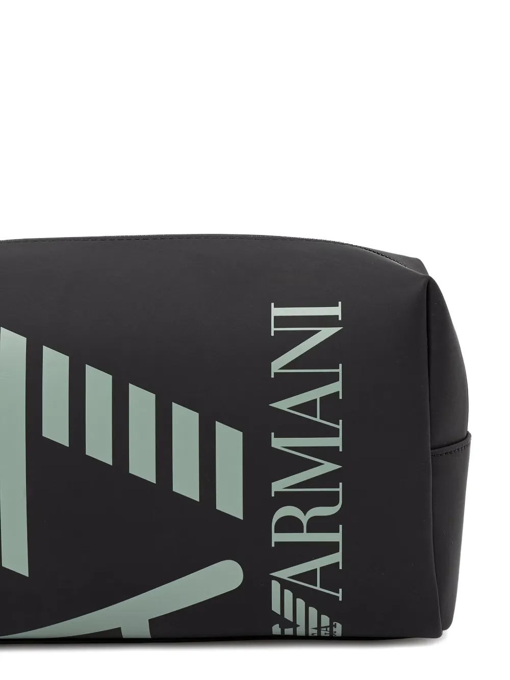 Ea7 Emporio Armani Make-up tas met logoprint Zwart
