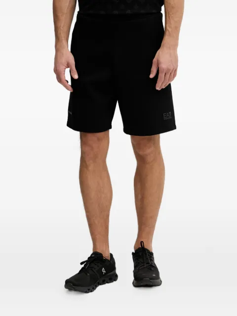 Ea7 Emporio Armani shorts con logo estampado