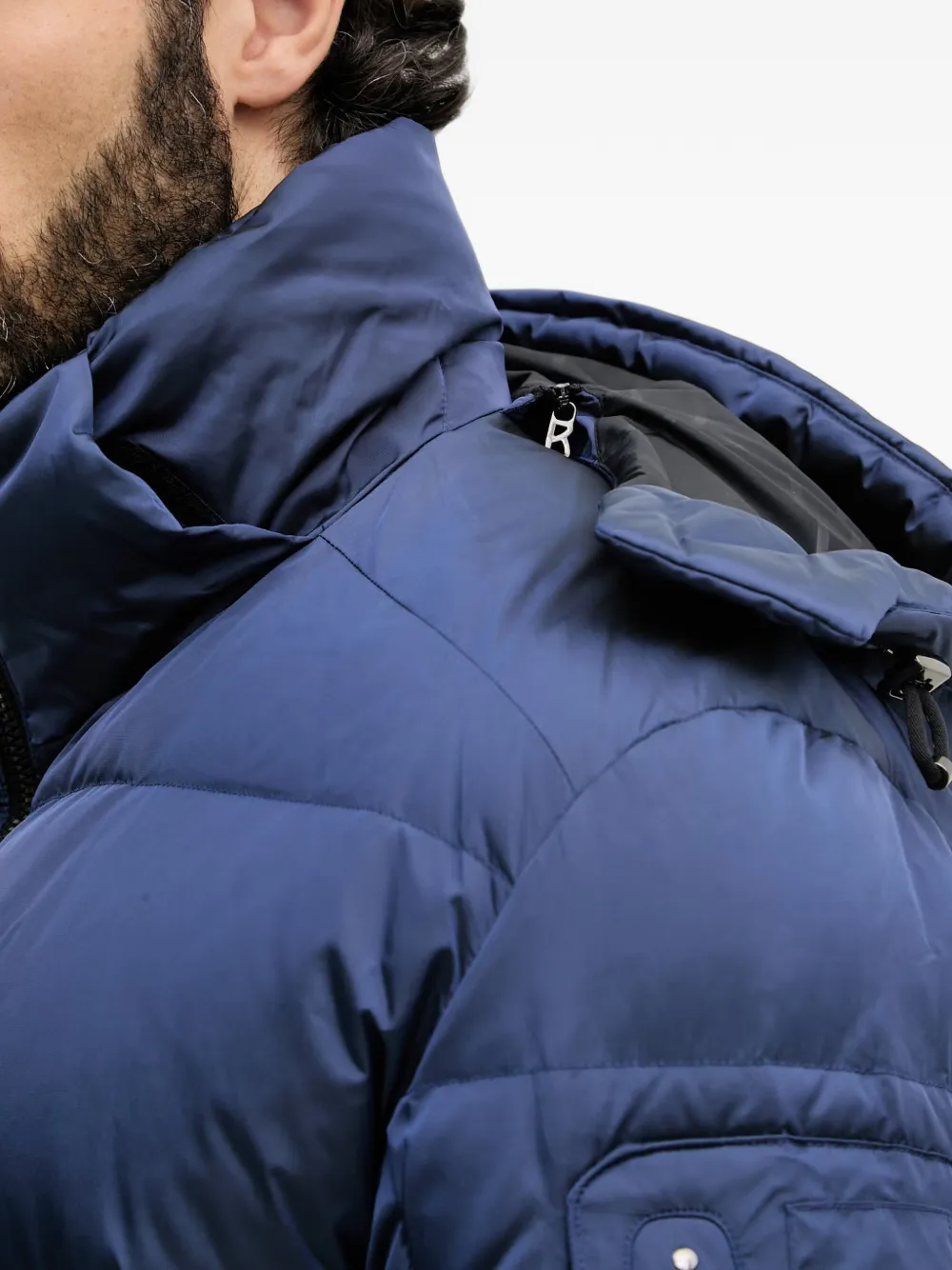BOGNER Jamy gewatteerd jack met capuchon Blauw