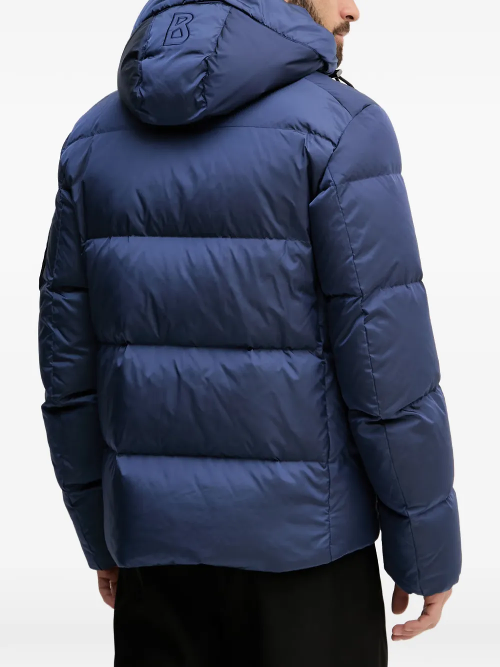 BOGNER Jamy gewatteerd jack met capuchon Blauw