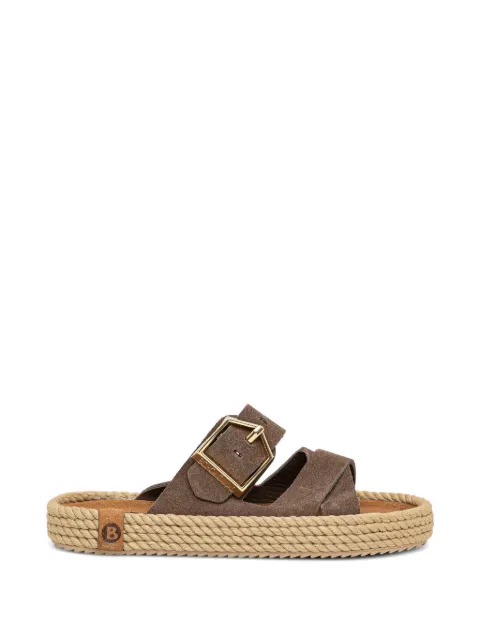 BOHONOMAD buckle-fastening rope-detail espadrilles