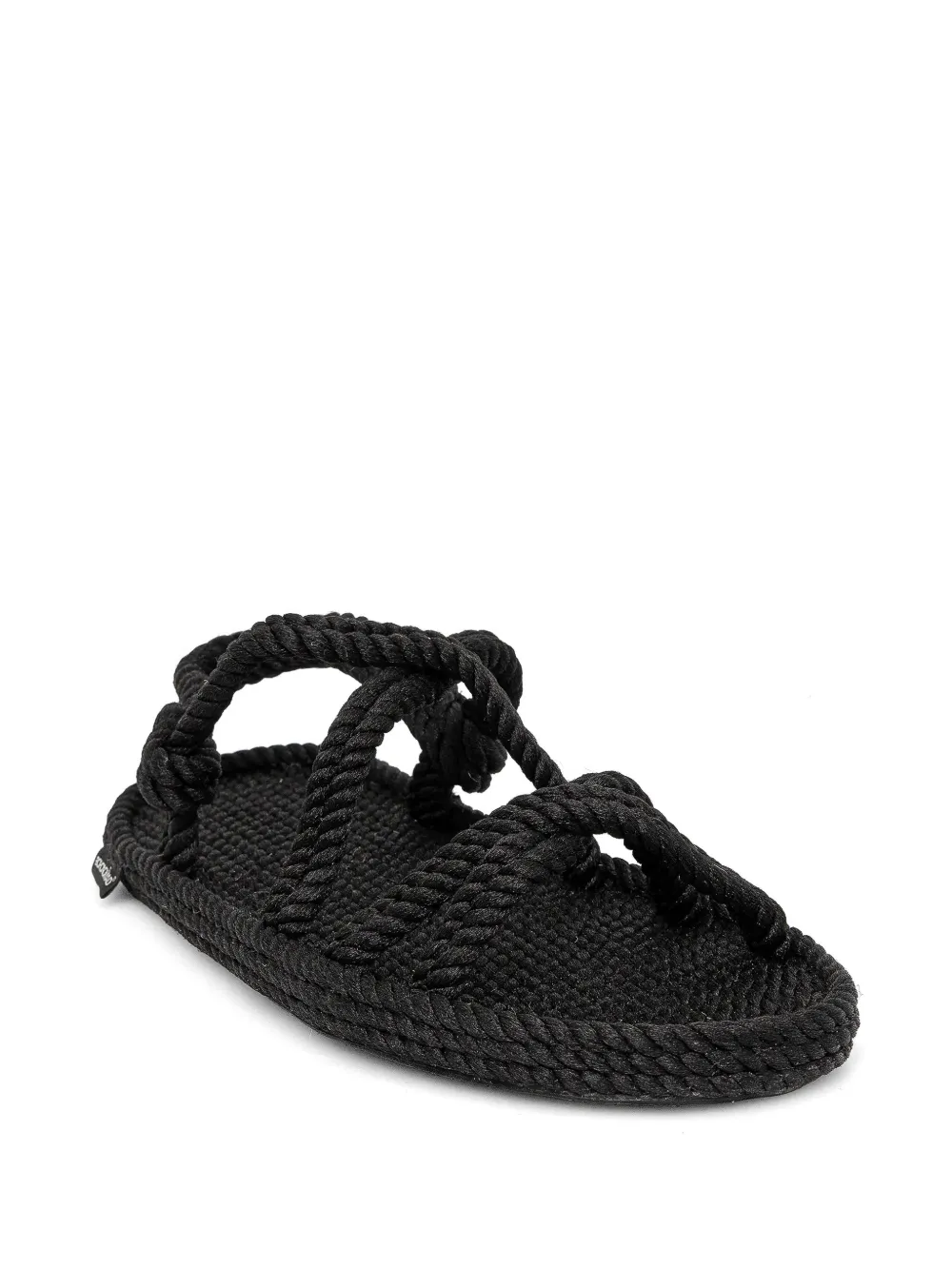 BOHONOMAD Espadrilles met touwdetail Zwart