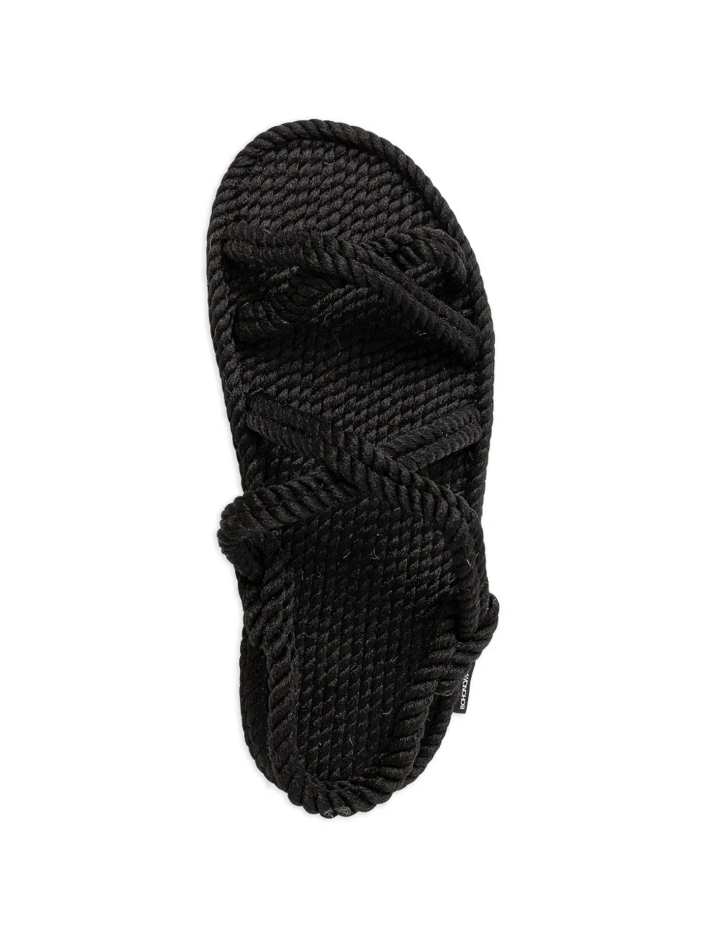 BOHONOMAD Espadrilles met touwdetail Zwart