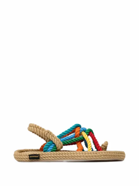 BOHONOMAD Cape Point rope-detail sandals