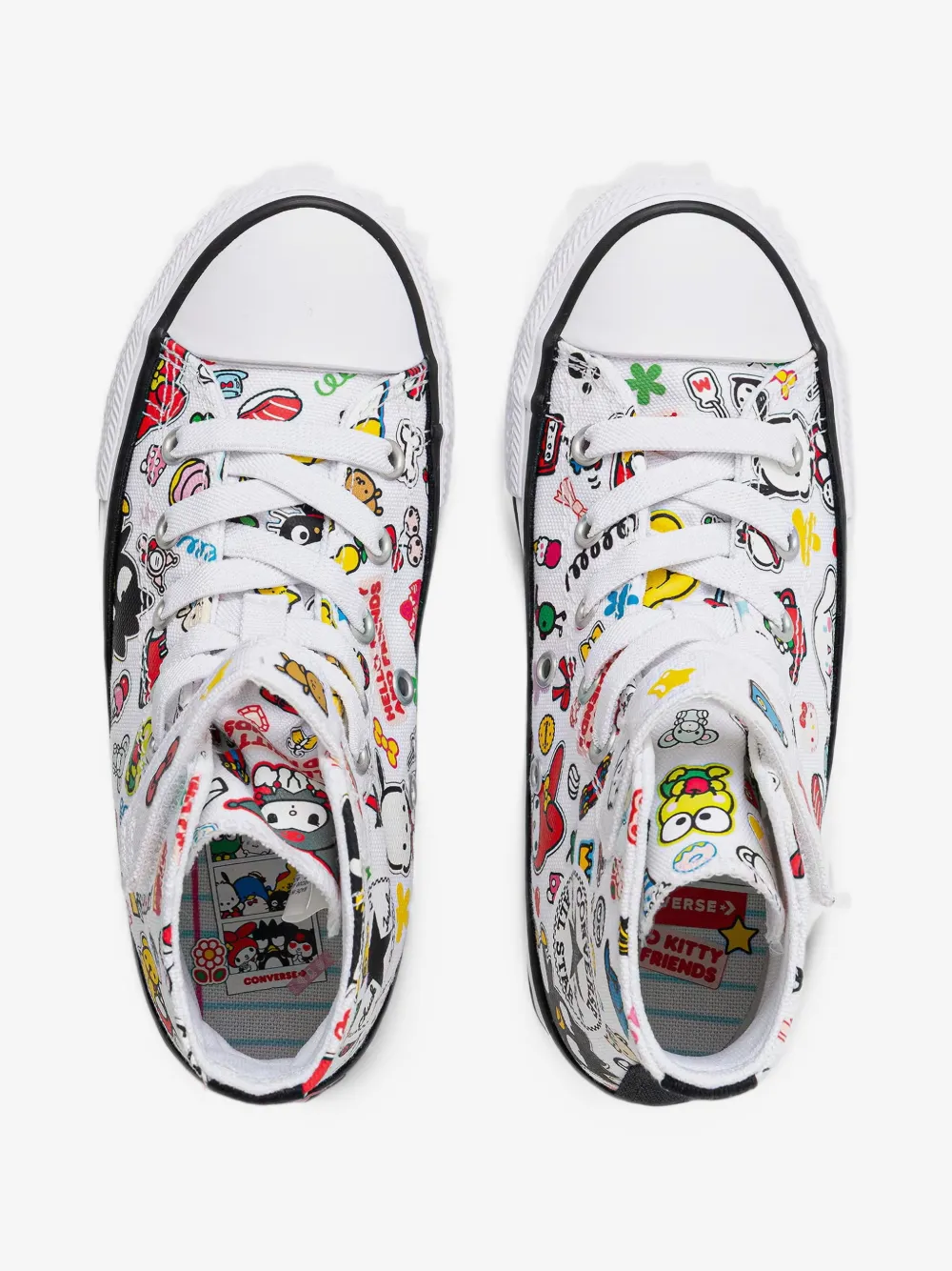 Converse Kids 헬로키티 프렌즈 하이탑 스니커즈
