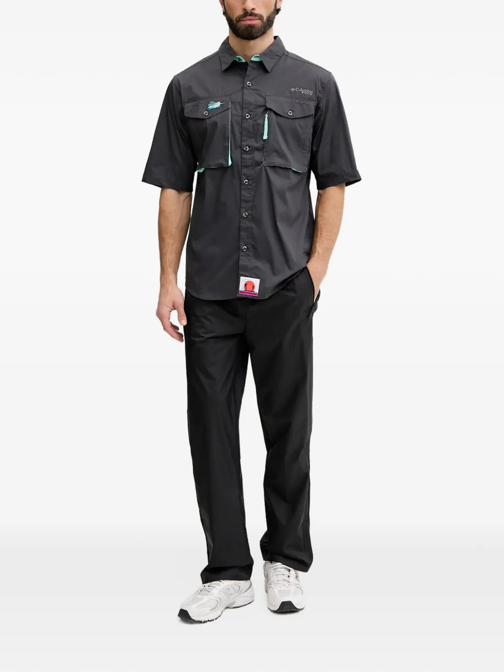 Columbia Bonefish Flats™ overhemd met korte mouwen Grijs