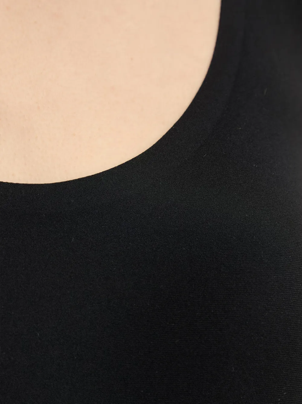 Chantelle scoop-neck tank top Zwart