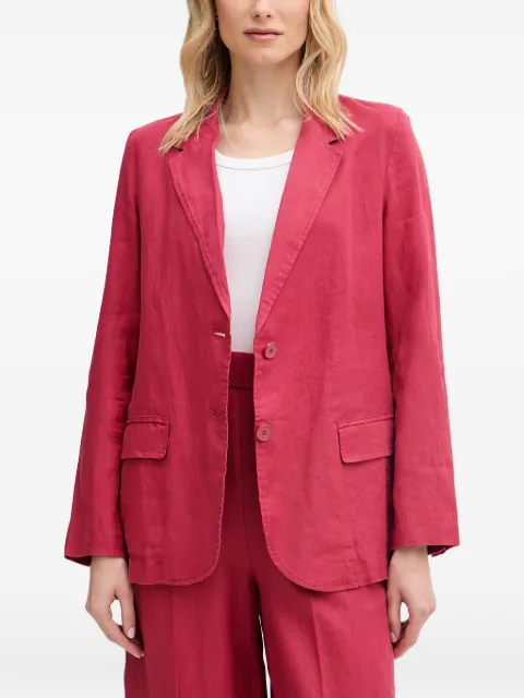 Benetton notch-lapel single-breasted blazer