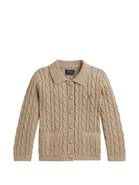 POLO RALPH LAUREN KIDS cotton cardigan