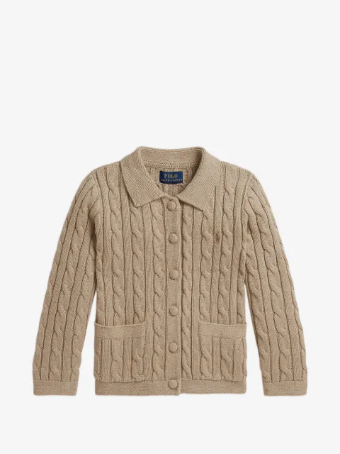 POLO RALPH LAUREN KIDS cotton cardigan