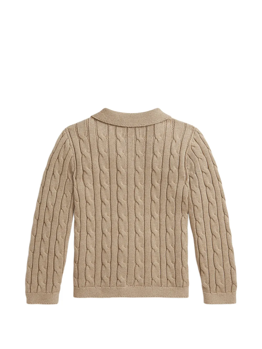POLO RALPH LAUREN KIDS Katoenen vest Beige