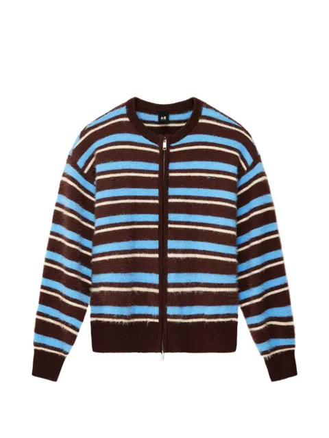 P.E Nation Sable Stripe knit jacket