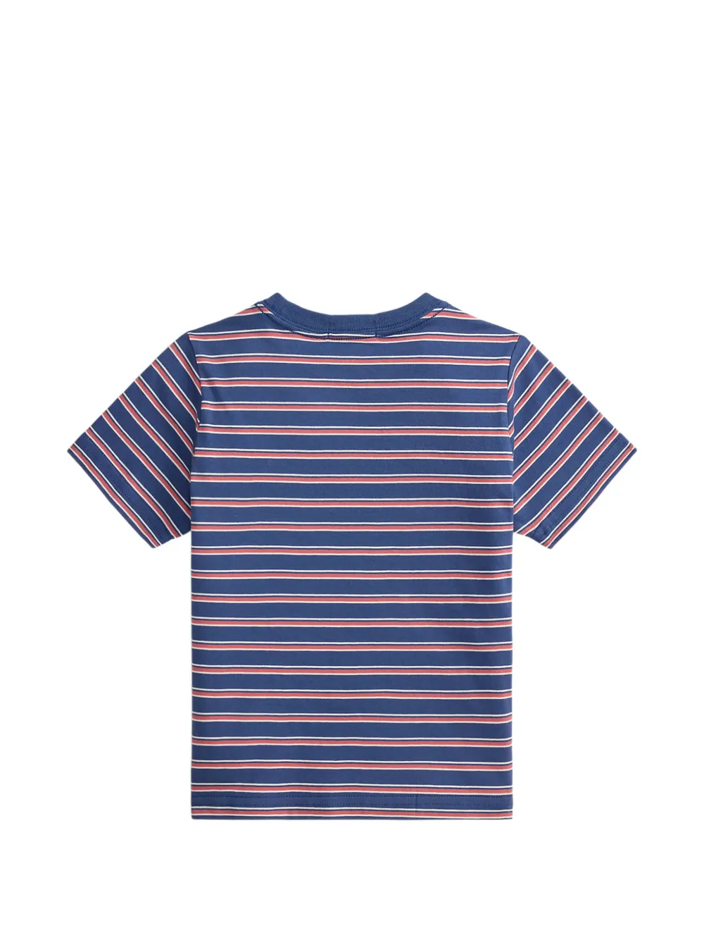 POLO RALPH LAUREN KIDS T-shirt met geborduurd logo Blauw