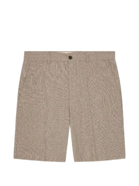 NN07 Paw melange-effect shorts