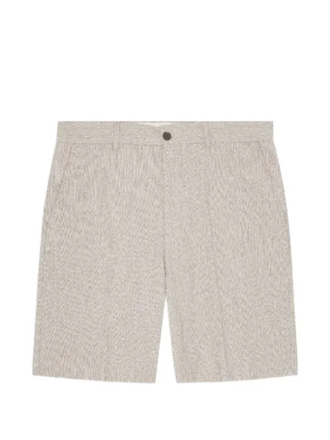 NN07 Paw melange-effect shorts