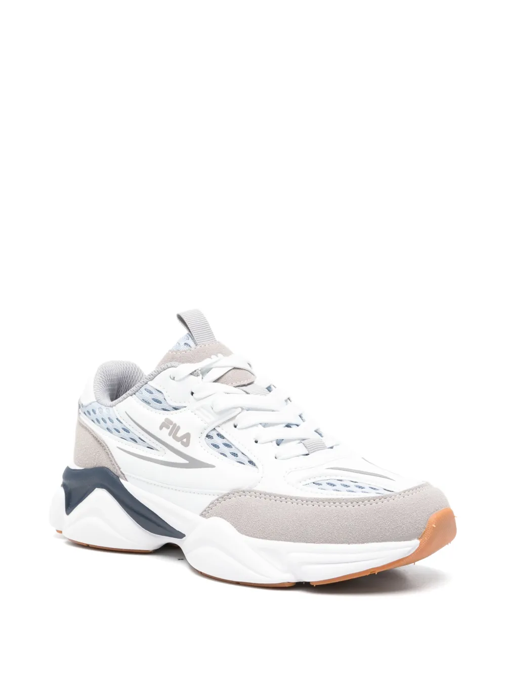 Fila Recade logo-print sneakers Wit