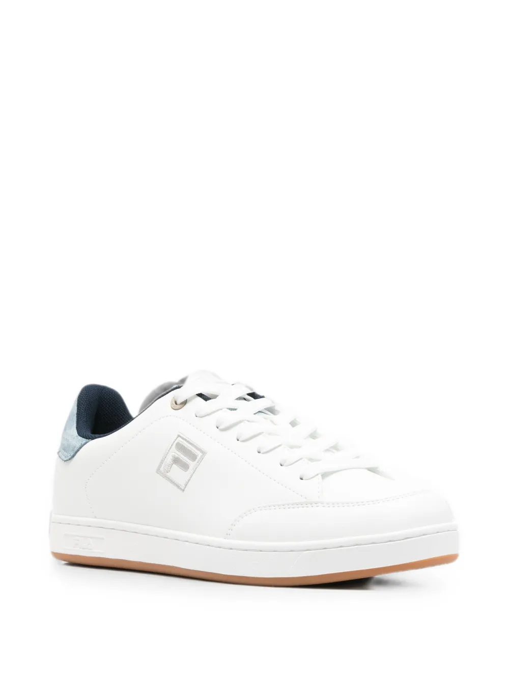 Fila Courtbay F logo-detail sneakers Wit