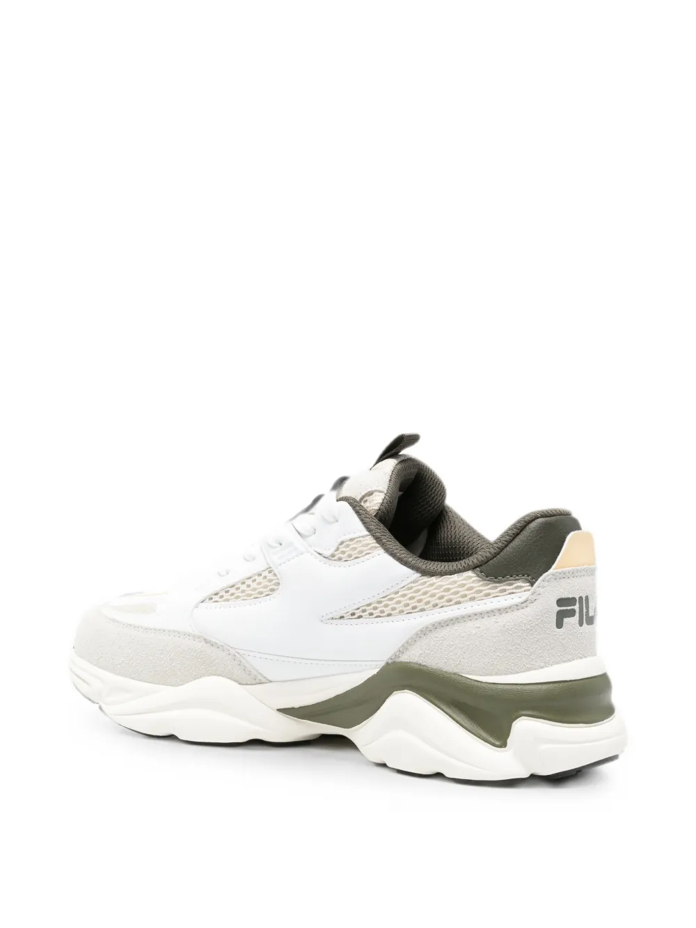 Fila Recade logo-print sneakers Wit