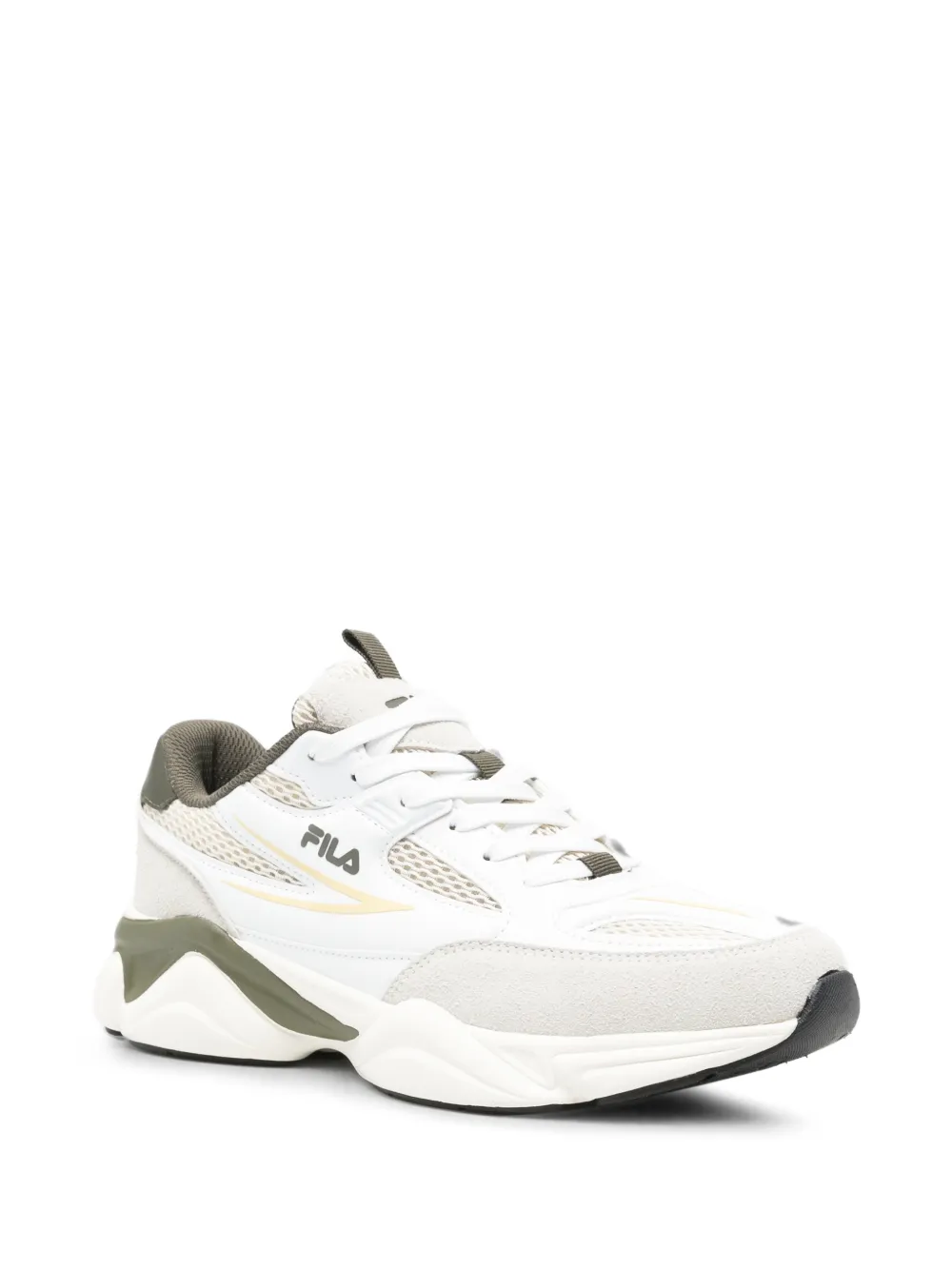 Fila Recade logo-print sneakers Wit