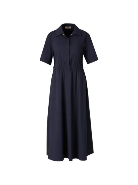 Herno drawstring-waist shirt dress