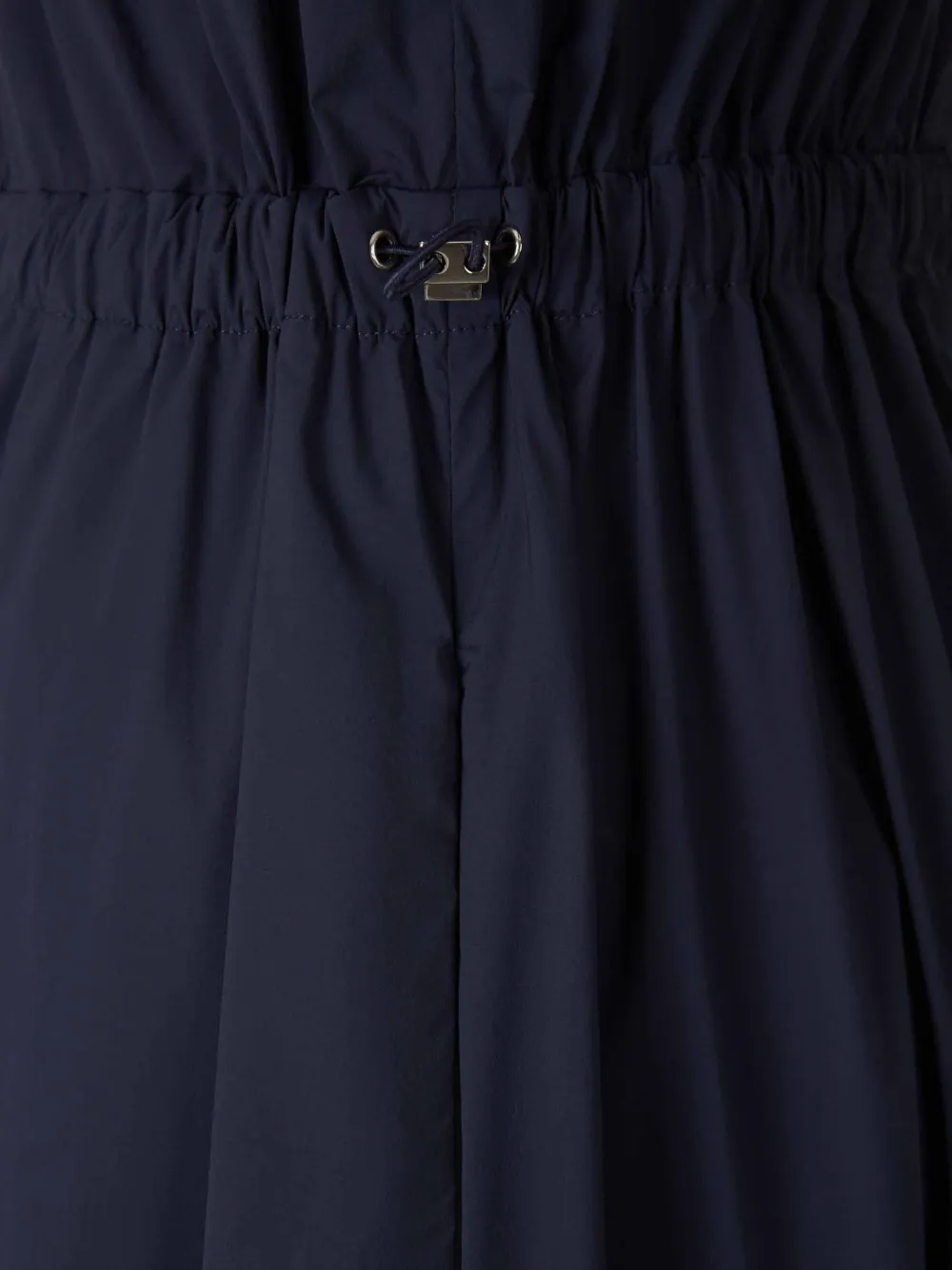 Herno Blousejurk met trekkoordtaille Blauw