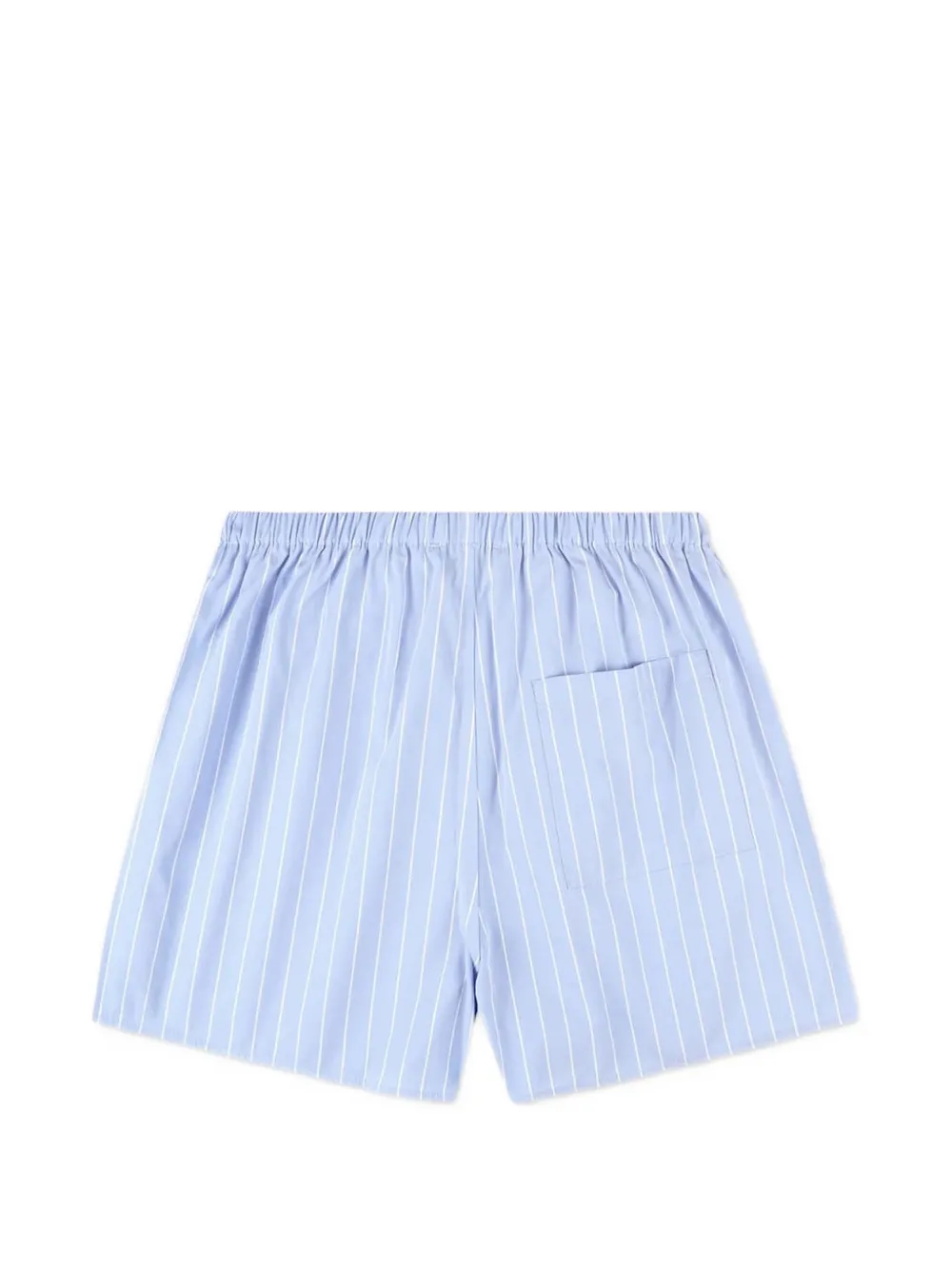 Sporty & Rich Gestreepte shorts Blauw