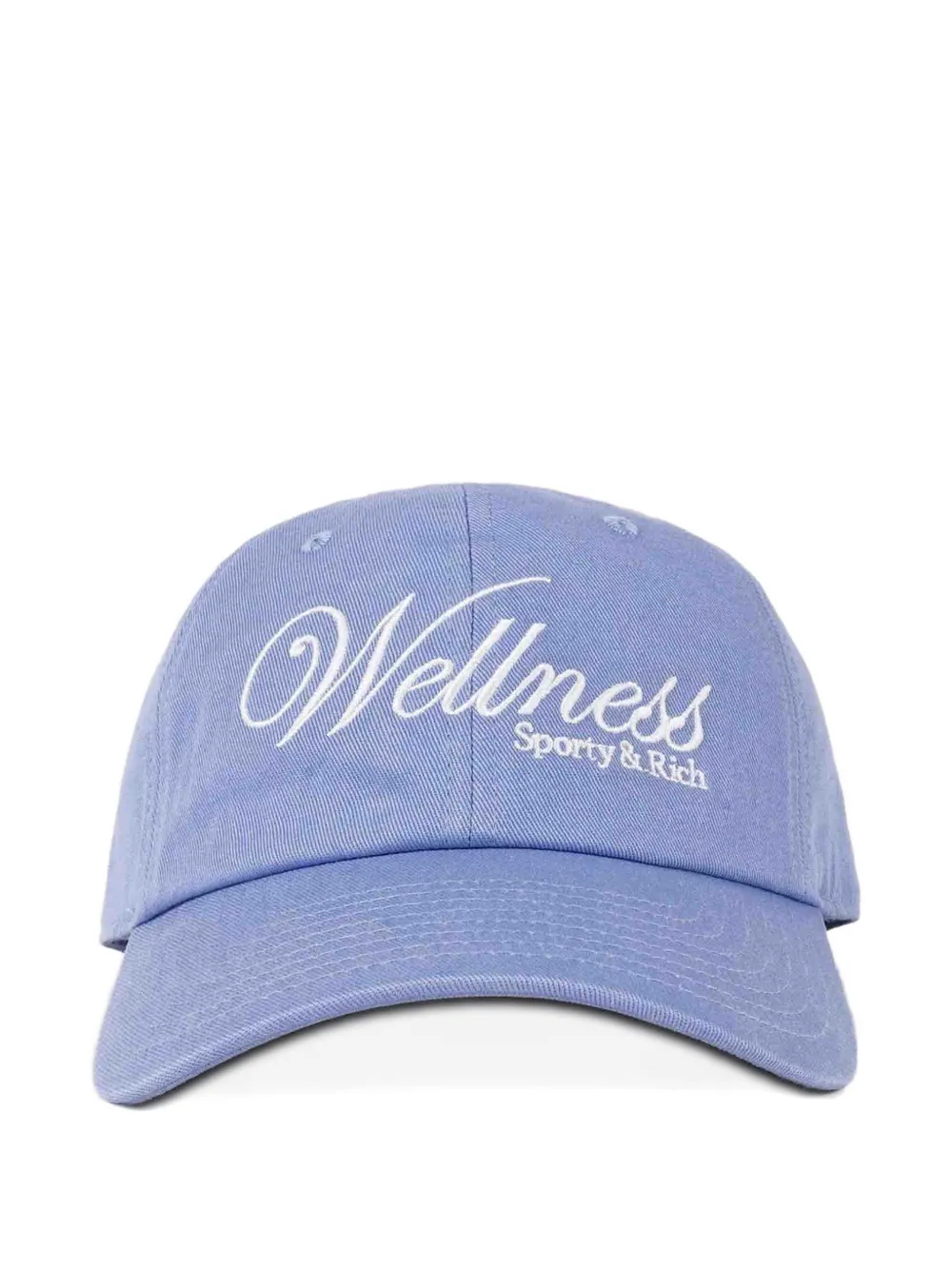 Sporty & Rich Wellness embroidered baseball cap - Blu