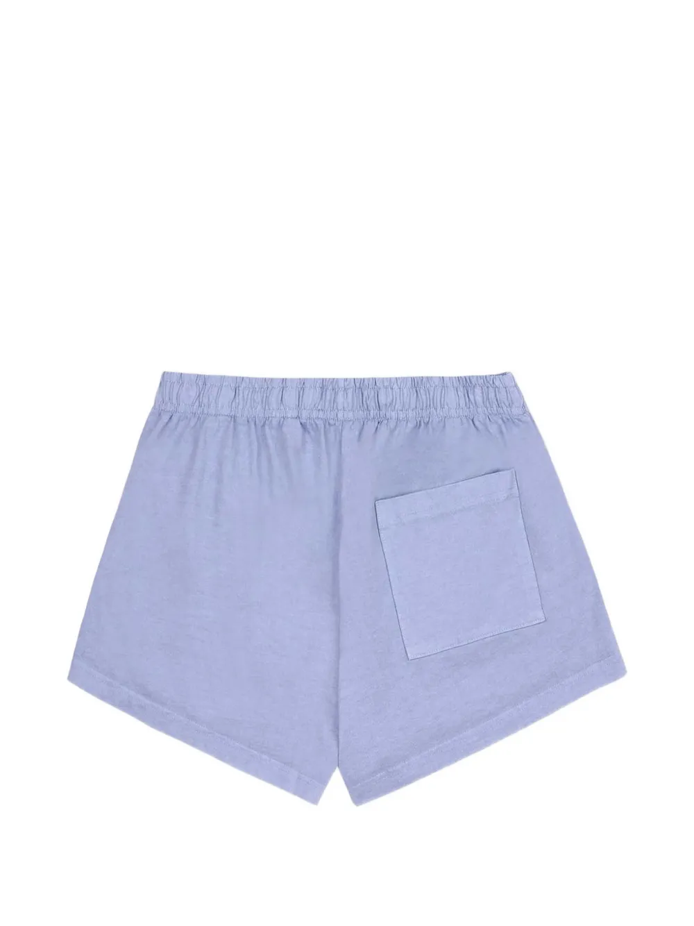Sporty & Rich Shorts met logopatch Blauw