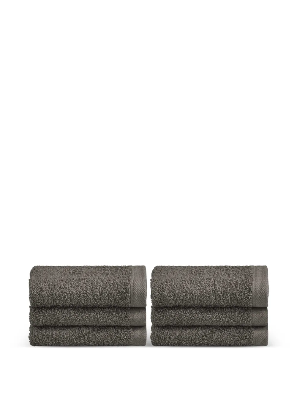 CU I SEEYOU terry-cloth towels (set of 6) - Grigio
