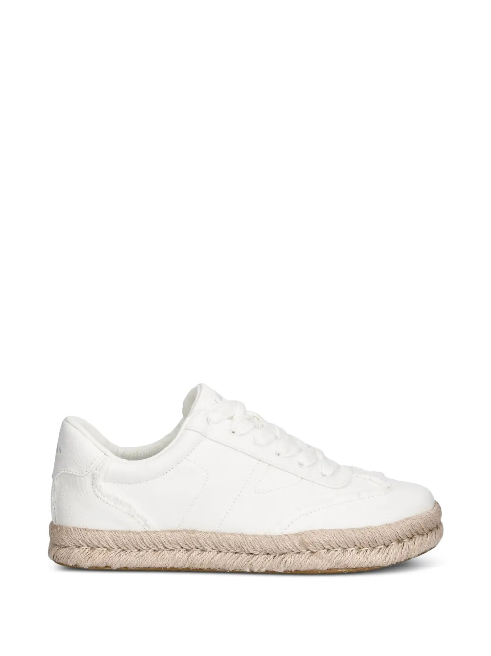 Toms raw-edge espadrille sneakers Wit