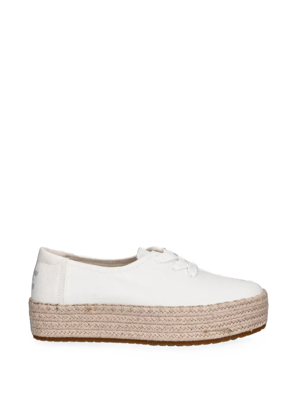 Toms Valencia platform braided-sole sneakers Wit