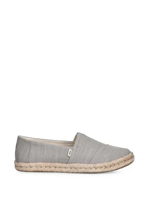Toms braided-sole espadrilles