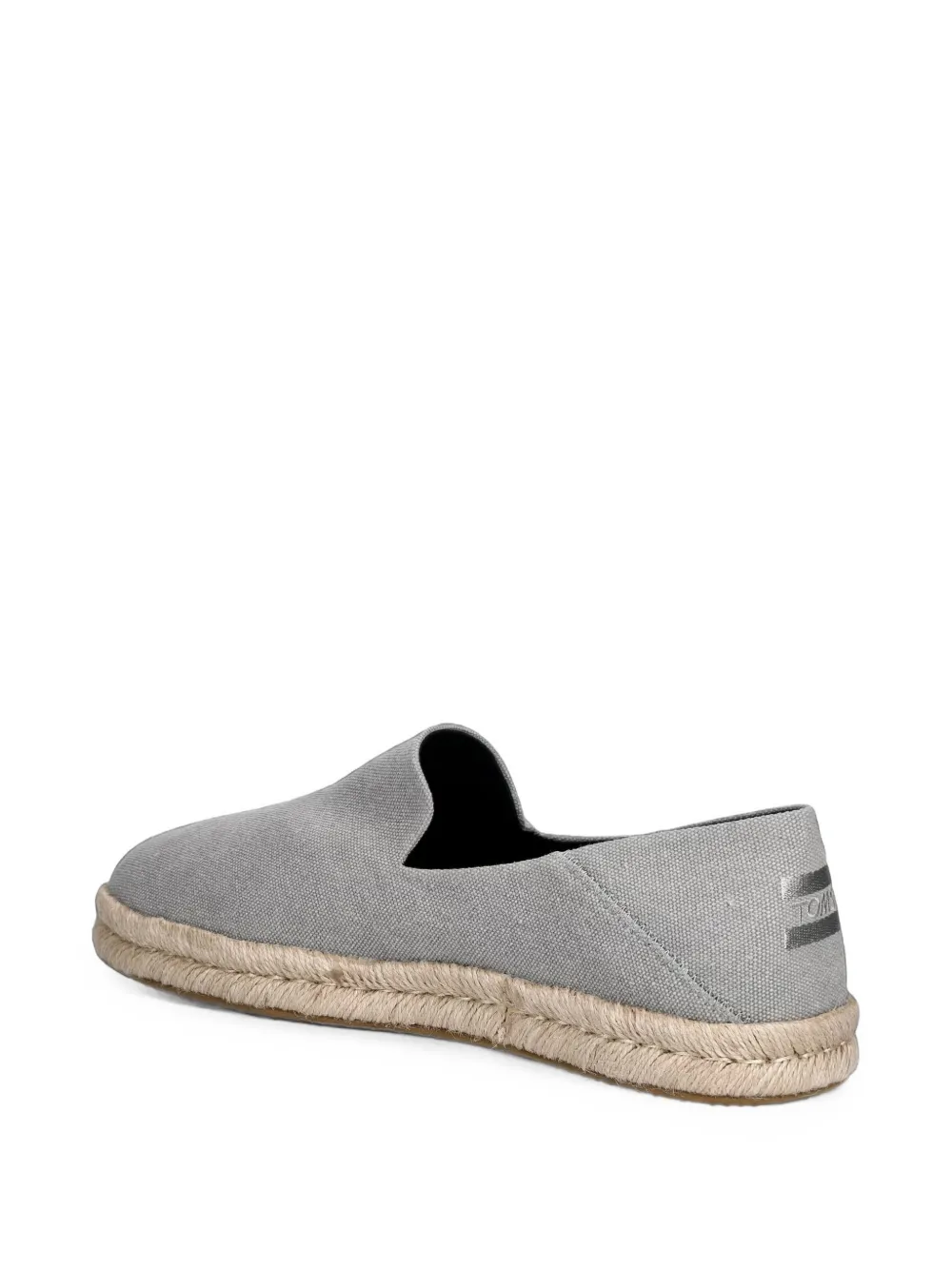 Toms Santiago slip-on braided espadrilles Grijs