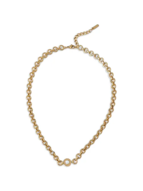 Trussardi embellished chain necklace