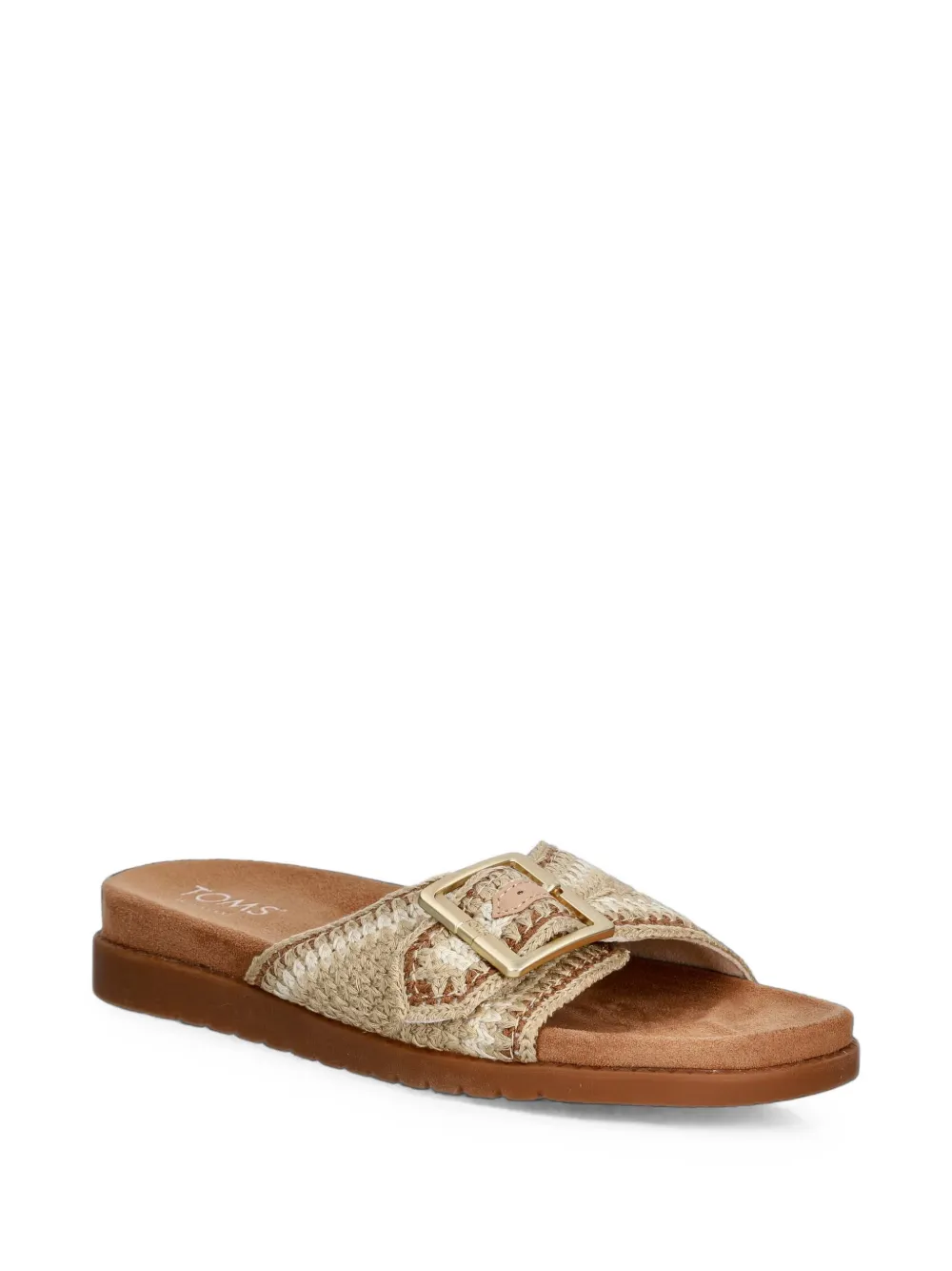 Toms Marine flat sandals Beige