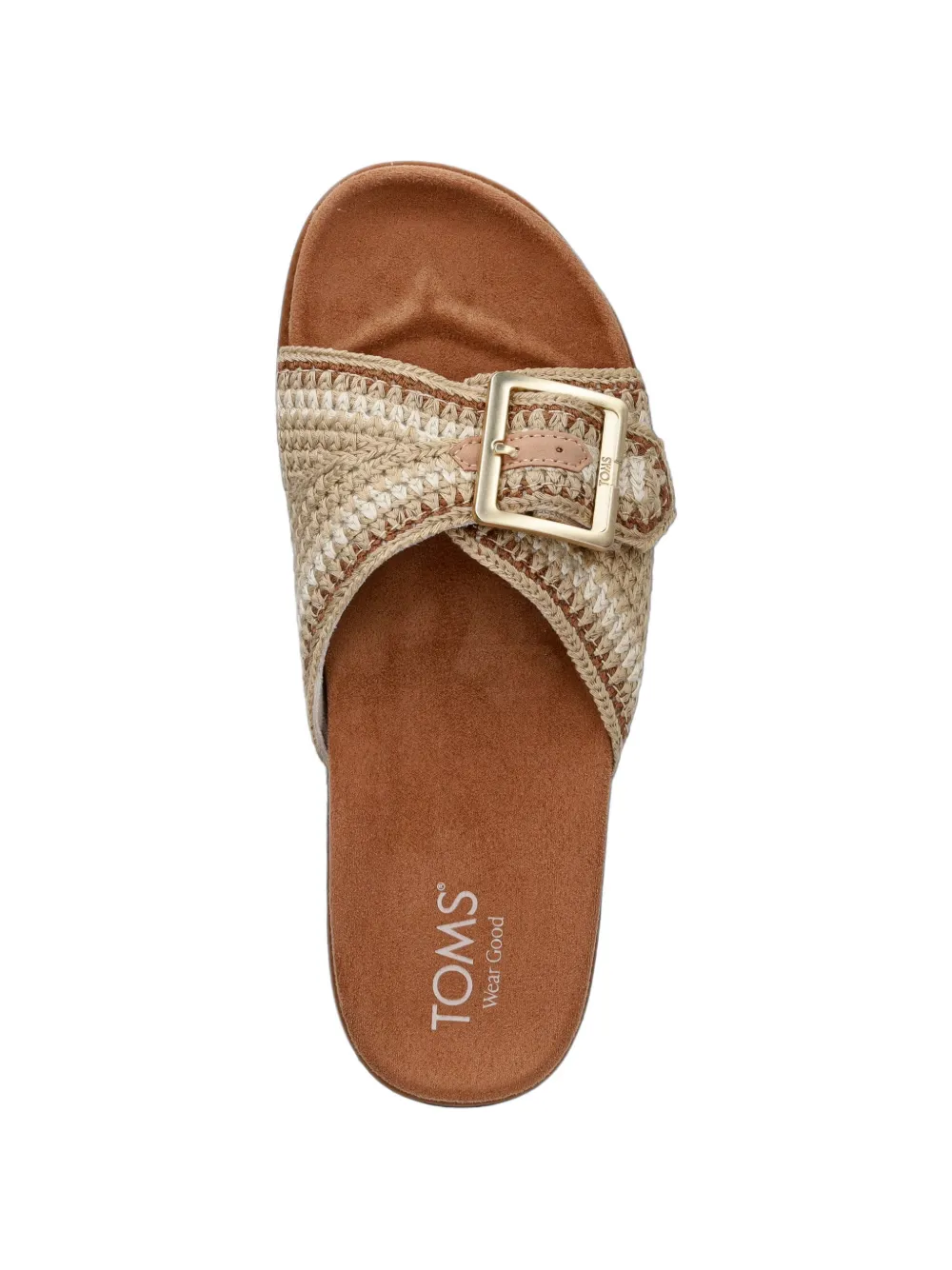 Toms Marine flat sandals Beige