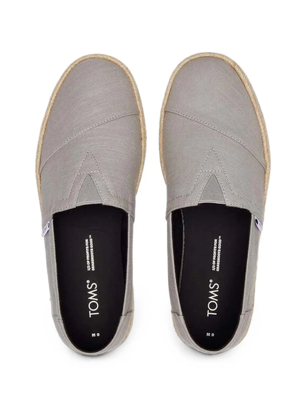 Toms Alpargata Rope 2.0 slip-on espadrilles Grijs