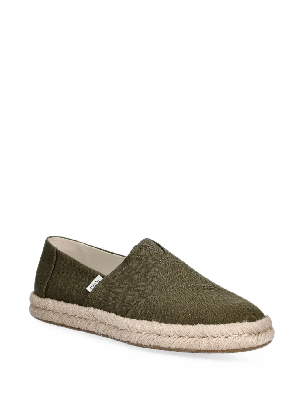 Toms Alpargata Rope 2.0 braided-sole espadrilles Groen