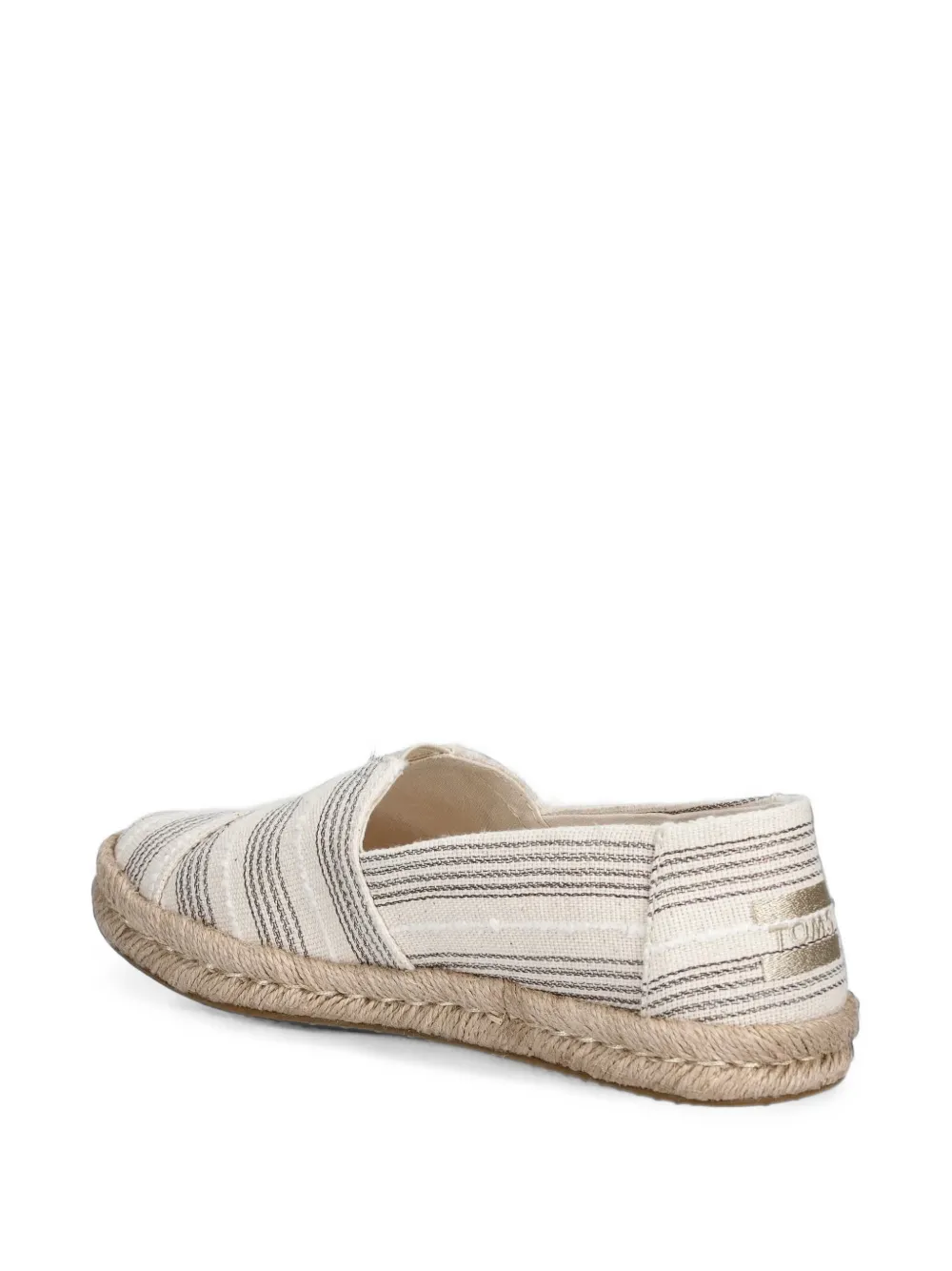 Toms Alpargata Rope striped slip-on espadrilles Beige