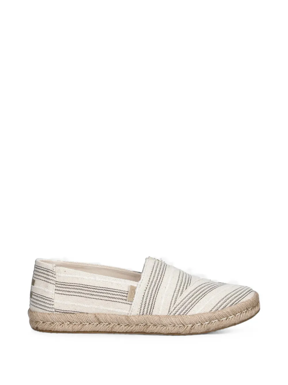 Toms Alpargata Rope striped slip-on espadrilles Beige