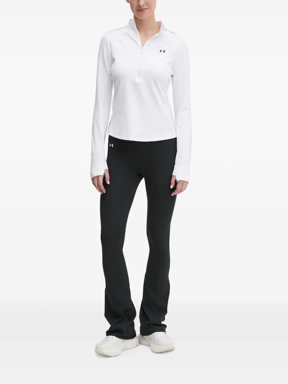 Under Armour Motion flared legging met logoprint Zwart
