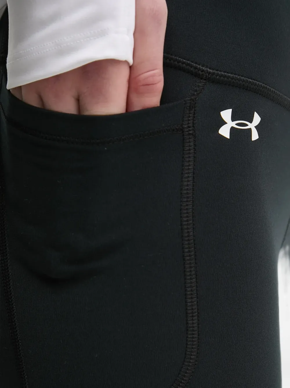 Under Armour Motion flared legging met logoprint Zwart