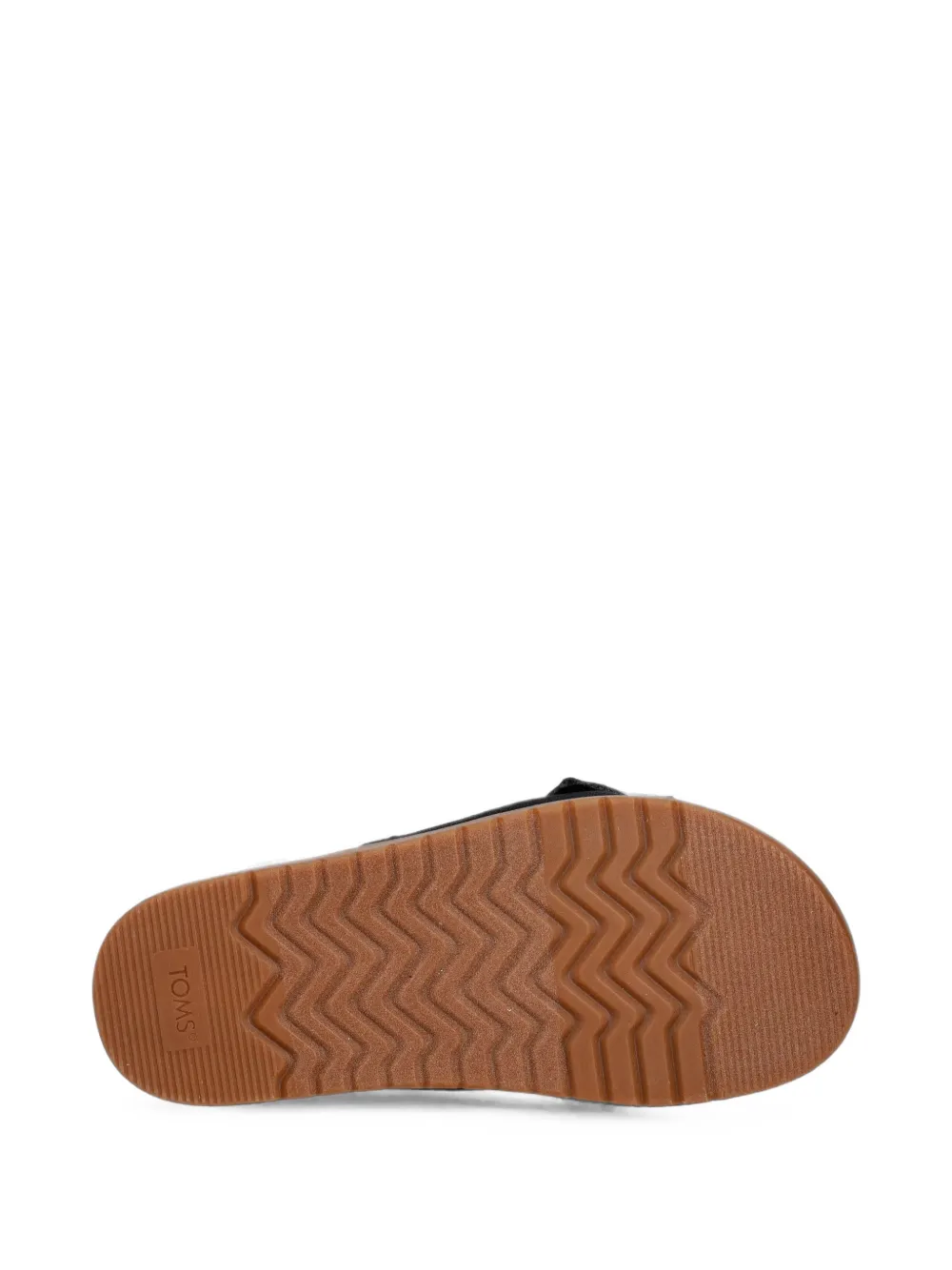 Toms Marin buckle-detail slides Zwart
