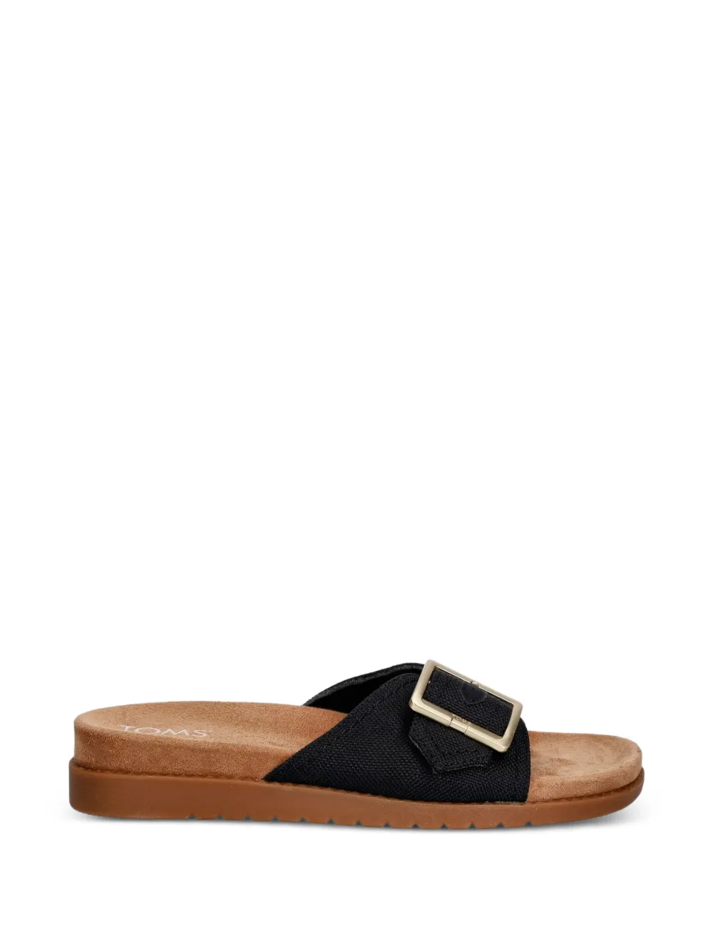 Toms Marin buckle-detail slides - Schwarz